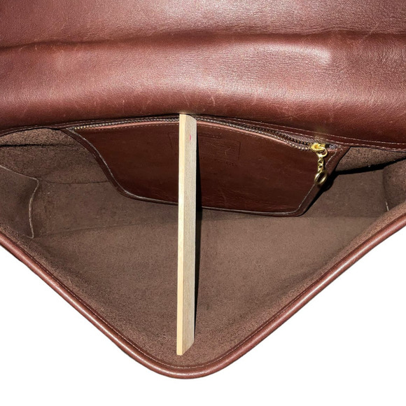 Vintage Coach Lexington Briefcase 5265 Glove-tanned Leather Messenger Laptop Bag - Picture 9 of 16